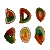 Natural Druzy Agate Big Pendants G-R493-02-1