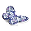 Printed Opaque Acrylic Beads MACR-R004-02F-2
