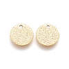 Ion Plating(IP) 304 Stainless Steel Charms STAS-E455-02G-10mm-1