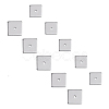 304 Stainless Steel Spacer Beads STAS-UN0008-18P-1