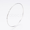 Tarnish Resistant 304L Stainless Steel Buddhist Bangles LS-BJEW-G568-15P-1