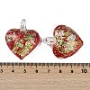 Lampwork Pendants FOIL-K003-02A-3