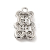Brass Micro Pave Cubic Zirconia Pendants KK-Q772-05P-2