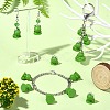 50Pcs Opaque Resin Pendants RESI-SZ0002-08-6