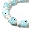Handmade Lampwork Beads Strands LAMP-G154-07E-3