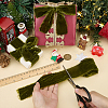 Velvet Frayed Fringe Ribbon OCOR-WH0082-485A-4