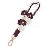 Hand-woven Flower Pendant Decorations KEYC-TAC0009-02KCG-08-2