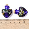Handmade Lampwork Perfume Bottle Pendants LAMP-H072-02D-3