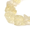 Natural Lemon Quartz(Heated) Beads Strands G-S386-C17-4