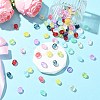 216Pcs 12 Colors Transparent Glass Beads DGLA-CJ0001-04-5