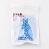 6/0 Baking Paint Glass Seed Beads X-SEED-S003-K17-3