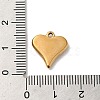 304 Stainless Steel Pendant Cabochon Settings For Enamel STAS-D013-01A-G-3