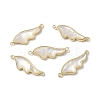 Brass Wing Connector Charms BSHE-Z003-04B-G-2