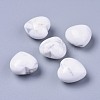 Natural Howlite Heart Love Stone G-F659-B11-1