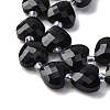 Natural Obsidian Beads Strands G-P570-E20-01-4