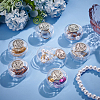 Round Transparent Plastics Display Boxes CON-WH0088-39-4