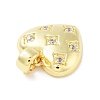 Brass Micro Pave Cubic Zirconia Pendants KK-F877-25G-2