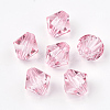 Transparent Acrylic Beads TACR-S146-6mm-02-2