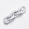 Spray Painted CCB Plastic Linking Rings CCB-R104-12F-03-3