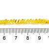 Transparent Glass Beads Strands EGLA-P061-04A-AB08-4