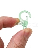 Transparent Plastic Lobster CLaw Clasps KY-H005-A05-5