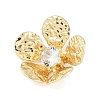 Brass Micro Pave Cubic Zirconia Pendants KK-M326-09G-2