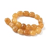 Dyed Natural Malaysia Jade Beads Strands G-P528-I15-01-4