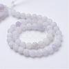 Natural & Dyed Crackle Agate Bead Strands G-T056-8mm-04-2