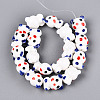 Handmade Porcelain Bead Strands PORC-N011-02C-2
