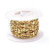 Brass Flat Sequin Chains CHC-D028-07G-3