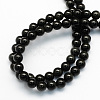 Natural Obsidian Round Beads Strands X-G-S156-8mm-2