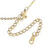 PVD Vacuum Plating 304 Stainless Steel Necklaces X-NJEW-E080-13G-2
