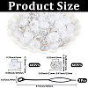 3Pcs Acrylic Hair Pin Bun Maker OHAR-PA0001-01B-2