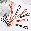 Plastic Hair Forks Sets OHAR-NB0001-08-7