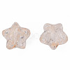 Transparent Crackle Acrylic Beads X-CACR-N006-13-A01-3