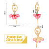 30Pcs Transparent Resin Big Pendants ALRI-DC0001-05B-2