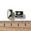 Handmade Porcelain Beads PORC-L080-D09-3