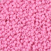 Opaque Acrylic Beads SACR-A007-01B-21-3