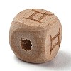 Natural Wood Constellation Beads WOOD-M002-03-2
