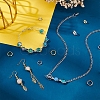 60Pcs 6 Style Brass Bead Frame KK-PH0004-19-5