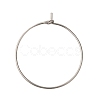 316 Surgical Stainless Steel Wine Glass Charms Rings STAS-L214-01D-3