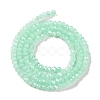 Baking Electroplate Glass Beads Strands LS-DGLA-A039-J4mm-B07-2