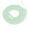 Imitation Jade Glass Beads Strands GLAA-T028-4mm-11G-2