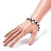 3Pcs 3 Style Handmade Polymer Clay Beaded Stretch Bracelets Set BJEW-JB08853-3