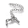 Tarnish Resistant 304 Stainless Steel Curb Chain Extender STAS-K195-29P-07-1