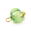 Transparent Acrylic Pendants PALLOY-JF01834-01-5