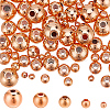 75Pcs 5 Styles Rack Plating Brass Spacer Beads KK-LP0001-07RG-1