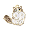 Alloy Enamel Pendants FIND-C030-01B-G-1