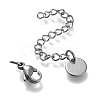 Tarnish Resistant 304 Stainless Steel Chain Extender STAS-K195-28P-3