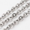 304 Stainless Steel Cable Chains CHS-K002-02-3.5mm-B-1